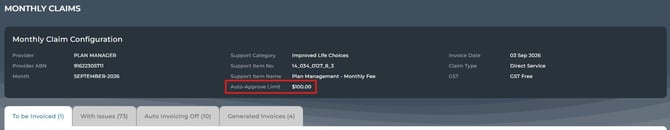 MonthlyFee-BudgetOverride-Config